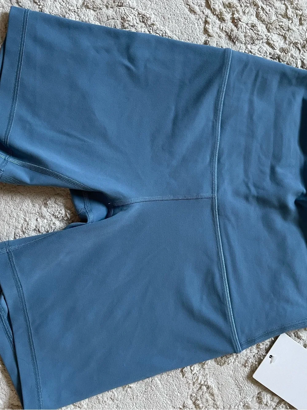 lululemon athletica High-Rise Bike Shorts in Slate Blue